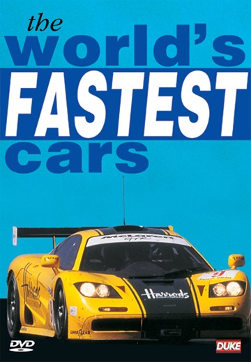 Worlds Fastest Cars DVD - click to enlarge
