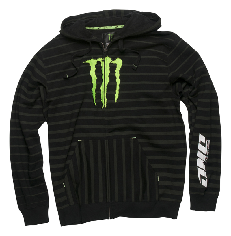 Monster Frankie Zip Hoodie Black