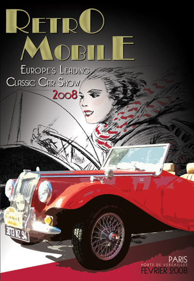Retromobile 2008 Europes Leading Classic Car Show DVD