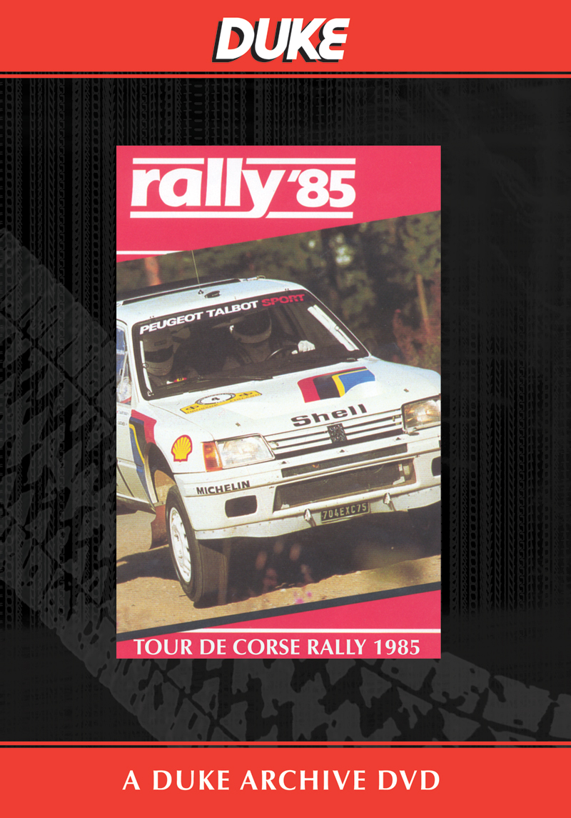 Tour De Corse Rally 1985 Duke Archive DVD