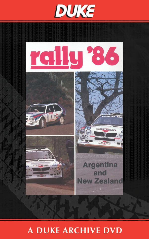 New Zealand & Argentinian Rallies 1986 Duke Archive DVD