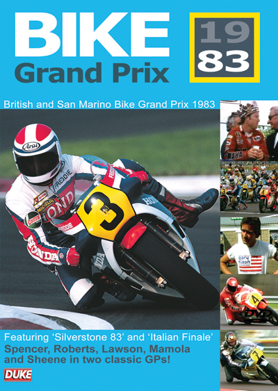 BIKE GRAND PRIX 1983 - Brit & San Marino GP's DVD