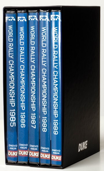 World Rally Collection 1985- 89 (5 DVD) Box Set - click to enlarge