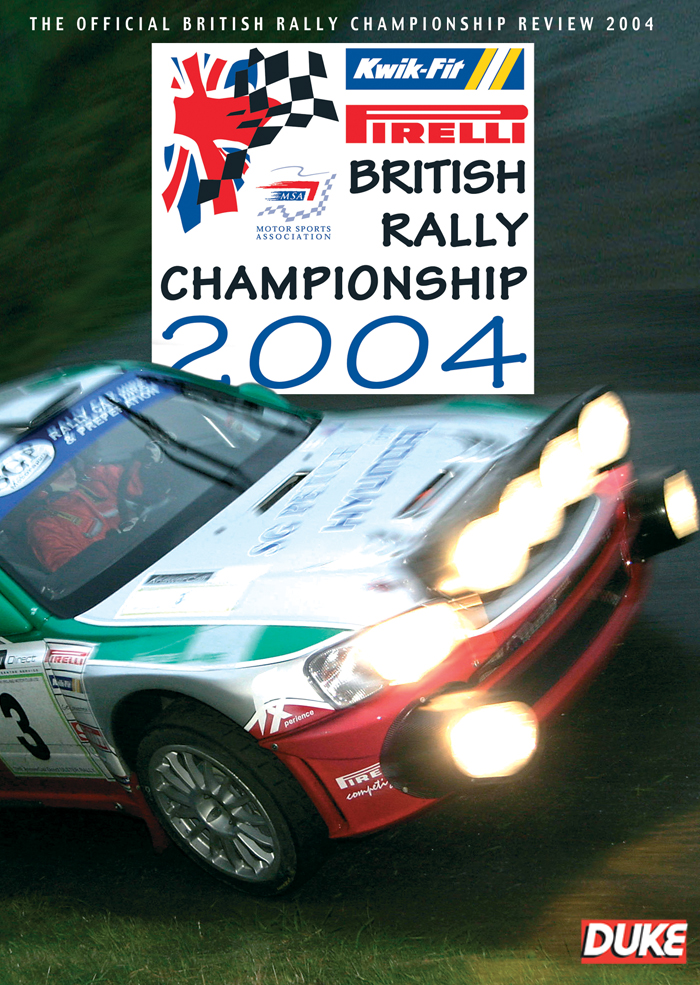 PIRELLI BRITISH RALLY CHAMPIONSHIP 2004 DVD
