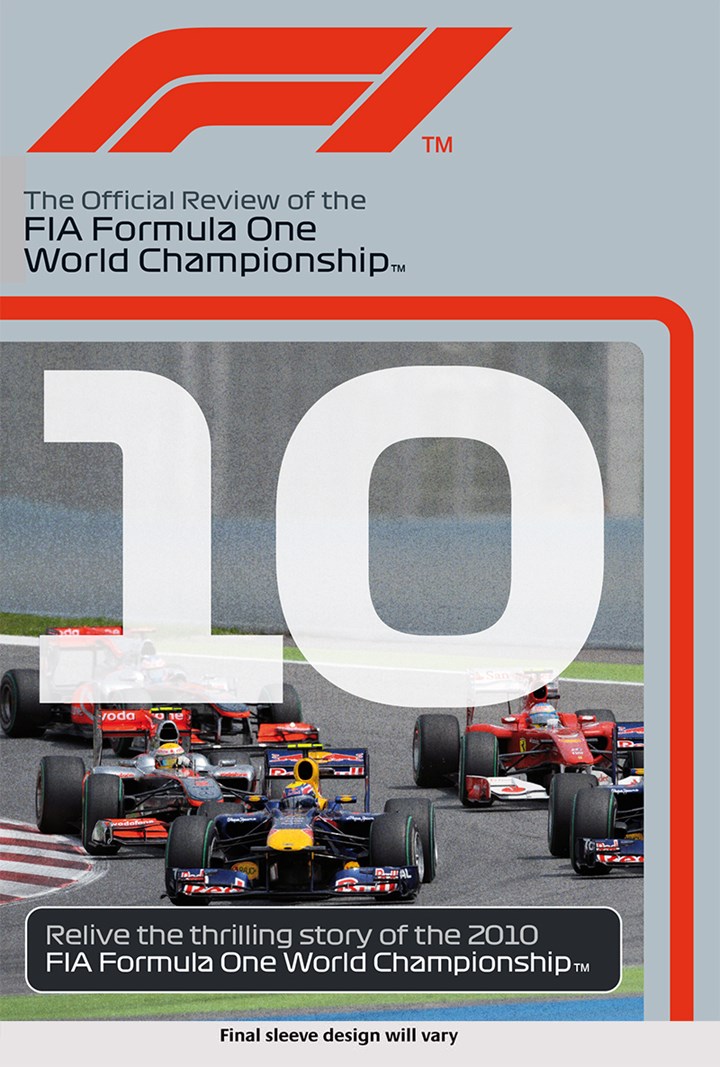 F1 2010 Official Review NTSC DVD