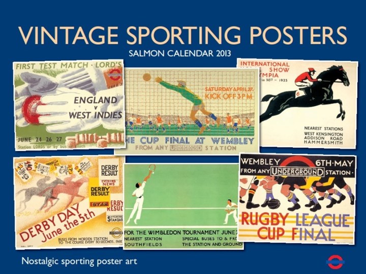 Vintage Sporting Posters Calendar 2013