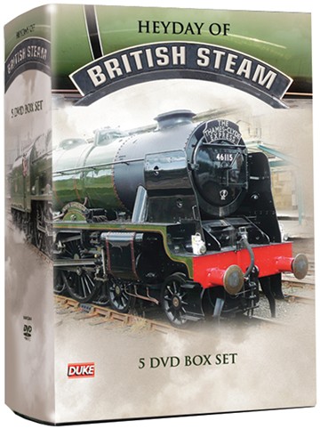 Heyday of British Steam (5 DVD) Box Set - click to enlarge