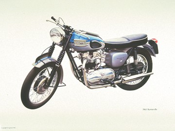 Triumph Bonneville Classic Print - click to enlarge