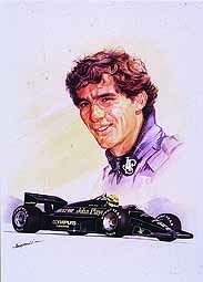 Ayrton Senna - Print