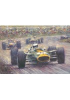 Jim Clark, 1967 Dutch Grand Prix Ltd edition Print