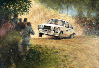 Ari Vatanen Print Escort Rally