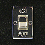 On/off Electrical Switch Cufflinks