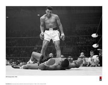 First Minute First Round V Liston Print - click to enlarge