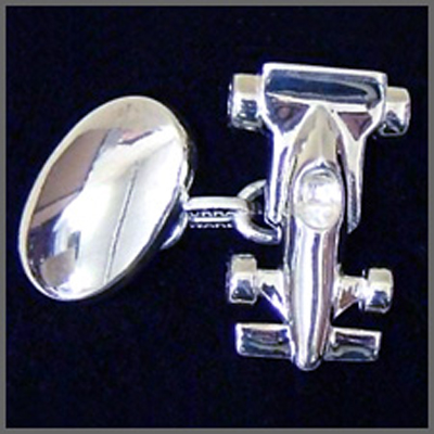 F1 Car Cufflinks 