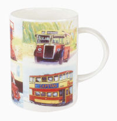 Alex Williams Buses and Trams Mug