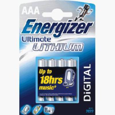 Ultra Lithium Batteries x 4