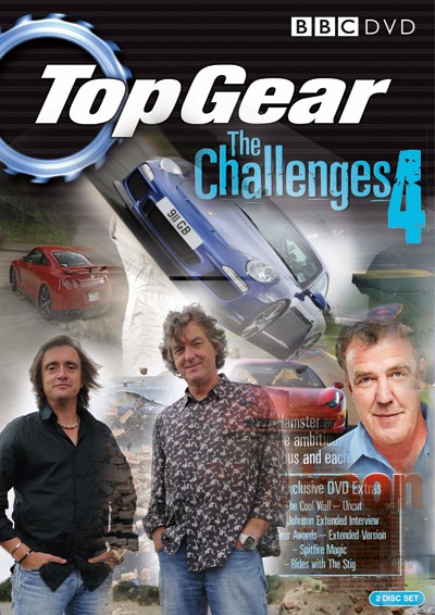 Top Gear The Challenges 1-4 Collection (4 DVD) Boxset