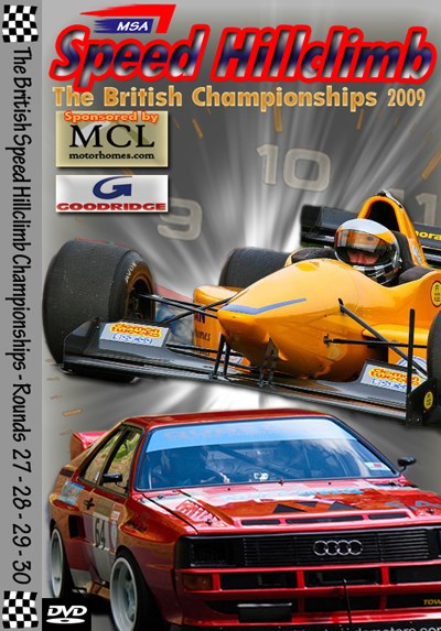 MSA British Speed Hillclimb 2009 Rds 27-30 DVD 