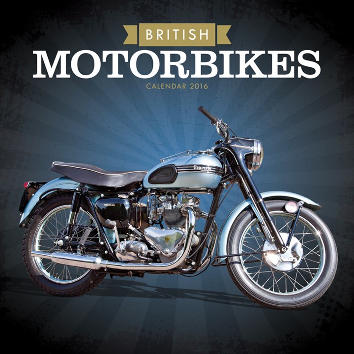 British Motorbikes 2016 Calendar