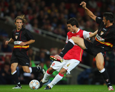 Cesc Fabregas A2 Canvas Print