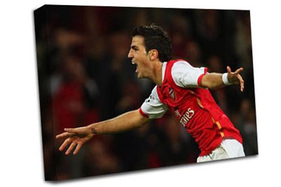 Cesc Fabregas A2 Canvas Print