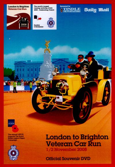 London to Brighton 2008 Veteran Car Run DVD