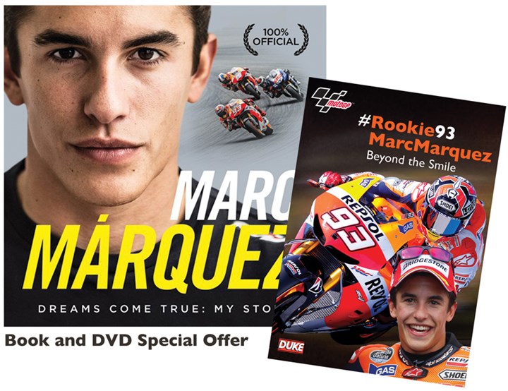 Marc Marquez Book and DVD Bundle