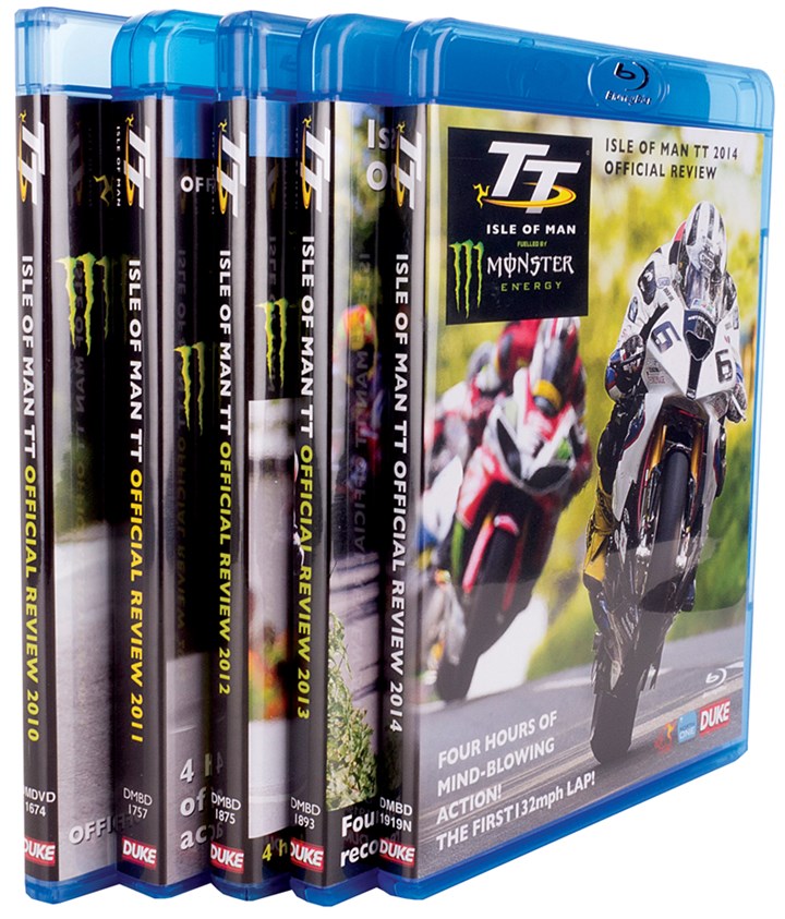 TT 2010 - 2014 Blu-ray bundle