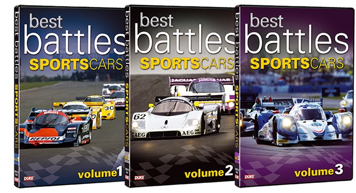 Best Battles Sportscars Vols 1,2 and 3 DVD