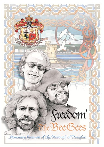 Bee Gees Freedom Limited Edition DVD - click to enlarge