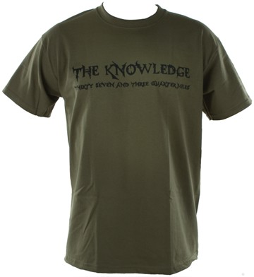 The Knowledge Duke T Shirt Olive - click to enlarge