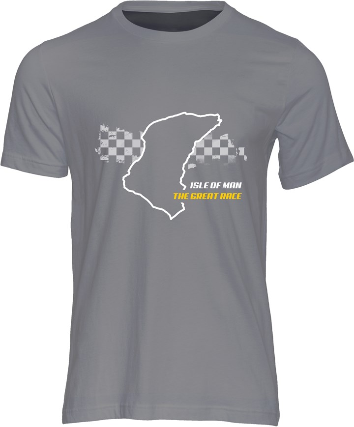 Mountain Course Great Race T-Shirt, Charcoal - click to enlarge