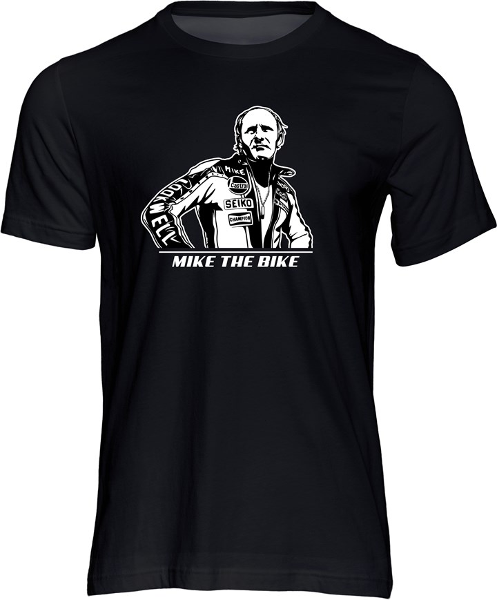 Mike the Bike T-Shirt, Black - click to enlarge
