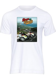 Hailwood vs Agostini Race of Giants T-shirt White