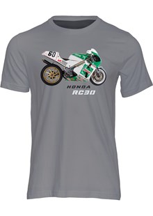 Honda RC30 T-shirt Charcoal