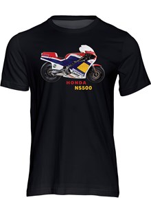 Honda NS500 T-shirt Black