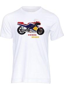 Honda NS500 T-shirt White