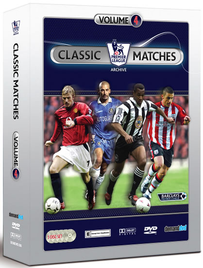 Premier League Classic Matches Vol 4 (5 DVDs)