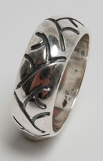 Silver Tyre Ring No 17