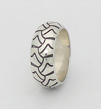 Silver Tyre Ring No 32