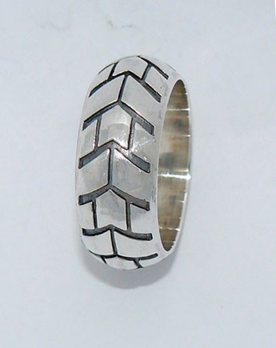 Silver Tye Ring No 35
