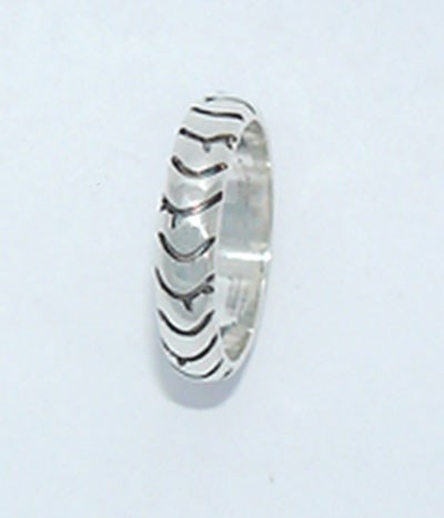 Silver Tyre Ring No 36