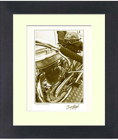Norton Racer Limited Edition Signed Print