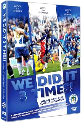 Wigan 2009/10 Season Review - We Did it 3 Times (DVD)