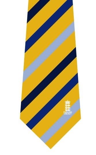 England Cricket Military Silk Tie