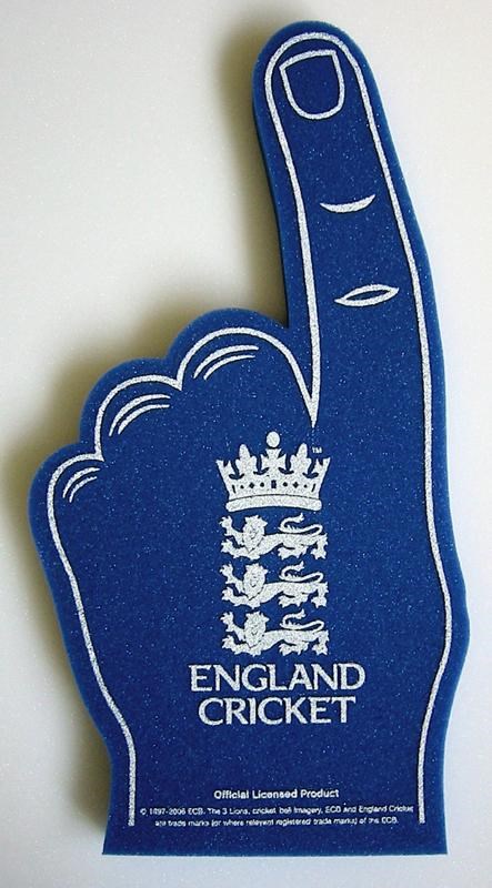 England Cricket Foam Hand