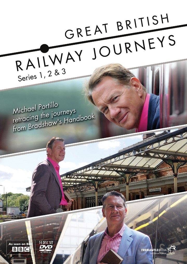 Great British Railway Journeys Series 1-3 (14 DVD) Collection