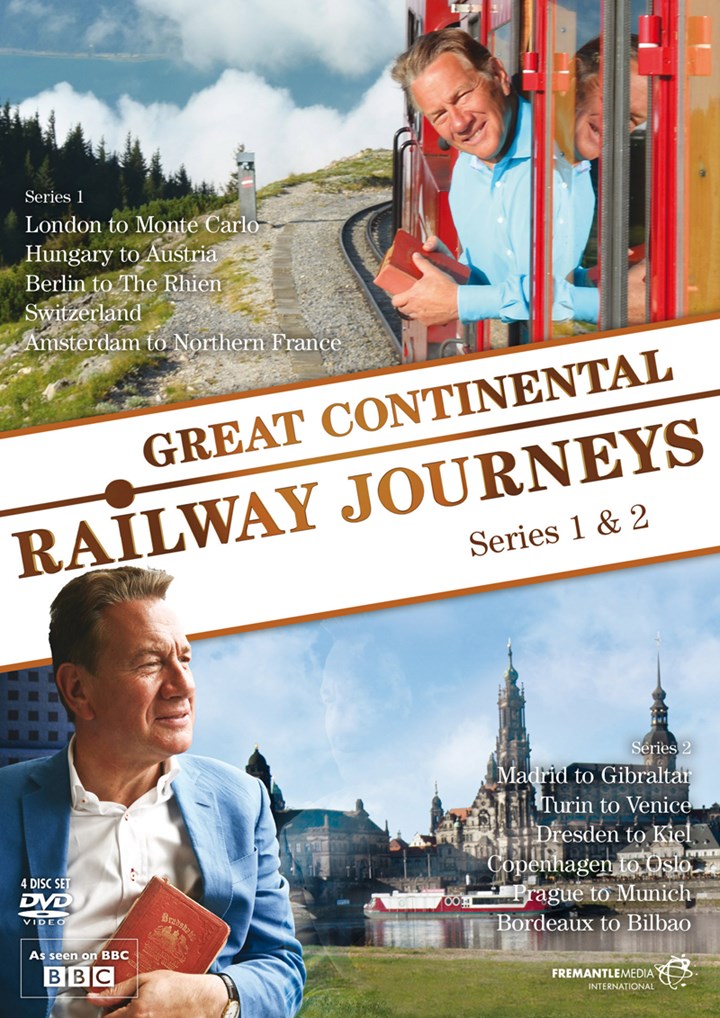 Great Continental Railway Journeys: Series 1 & 2 ( 4 Disc) Set