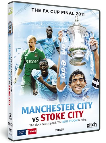 2011 FA Cup Final Manchester City v Stoke City (2 DVDs)