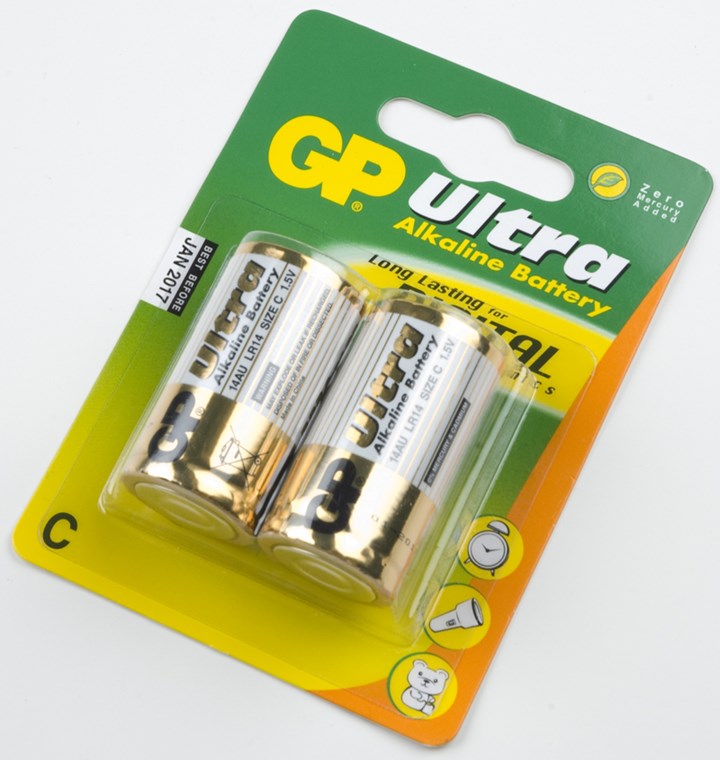 2 Pack C Batteries (Digital) 